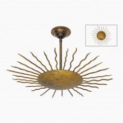 Gilt Iron Sunburst