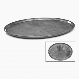 French Oval Steel Tray