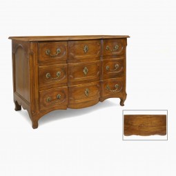 Walnut 18th Century French Commode