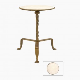 Circular Gilt Iron Table