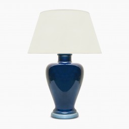 Blue Ceramic Table Lamp