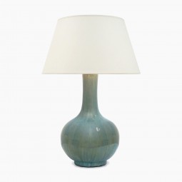 Blue /Green Stoneware Table Lamp