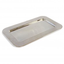 Rectangular Silver Plate Tray