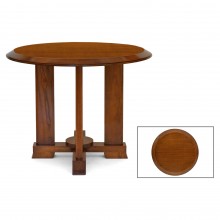 Circular Cherry Wood Table