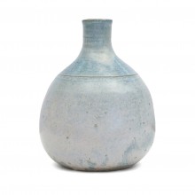 Light Blue Stoneware Vase