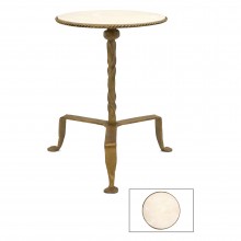 Circular Gilt Iron Table