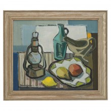 Swedish Still LIfe Oil Painting