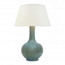 Blue /Green Stoneware Table Lamp