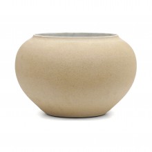 Beige Stoneware Bowl