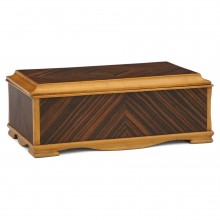 Art Deco Rosewood and Satinwood Box