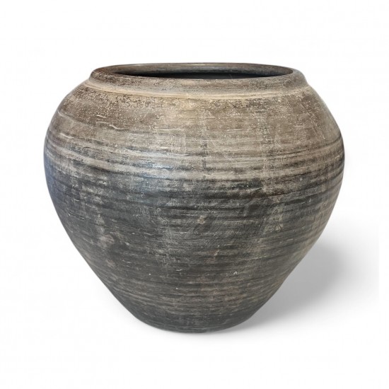 Large Rustic Stoneware Pot