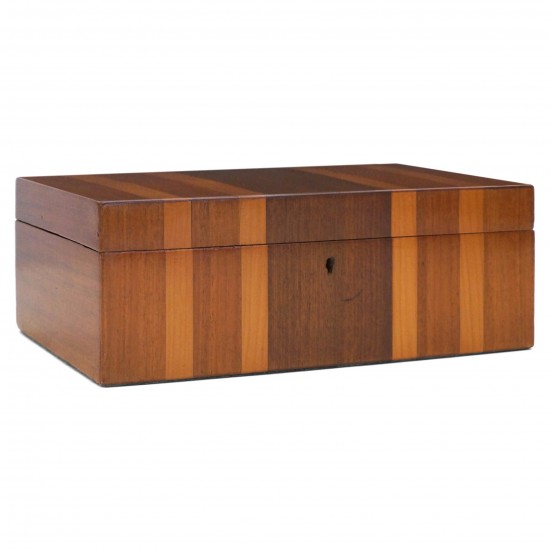 Satinwood and Walnut Striped Box