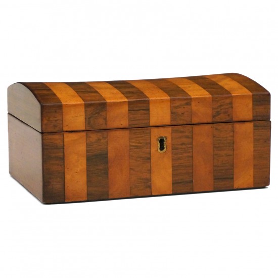 Multi-Wood Striped Box