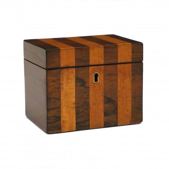 Multi-Wood Striped Box