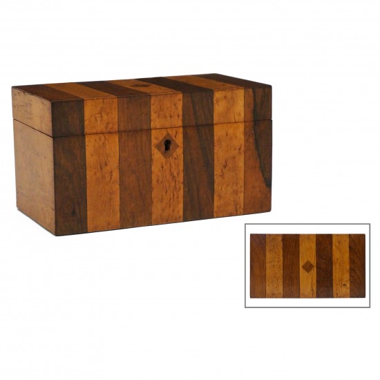 Multi-Wood Striped Box