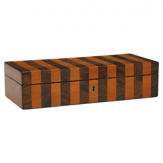 Multi-Wood Striped Box