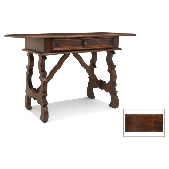 Italian Oak Console Table