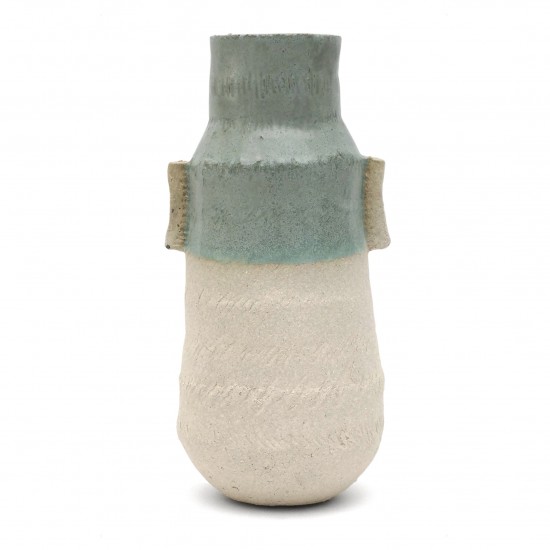 French Stoneware Vase