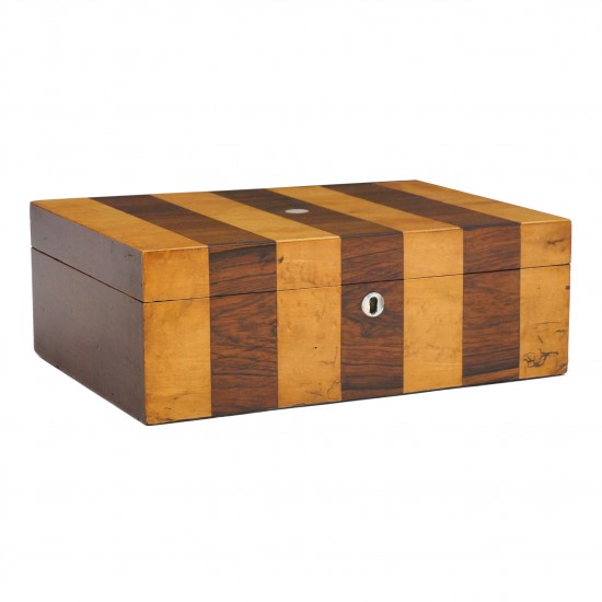 Rosewood and Satinwood Box